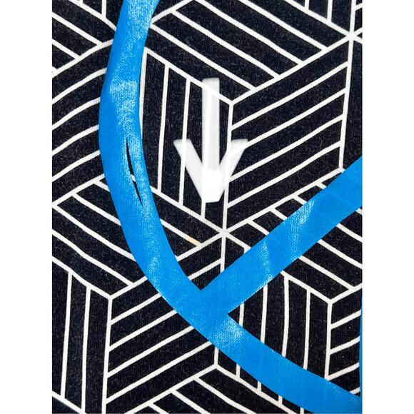 RAGS Retro Black Striped Peace Stretchy Romper Hippie sz 3/4T - Picture 6 of 8